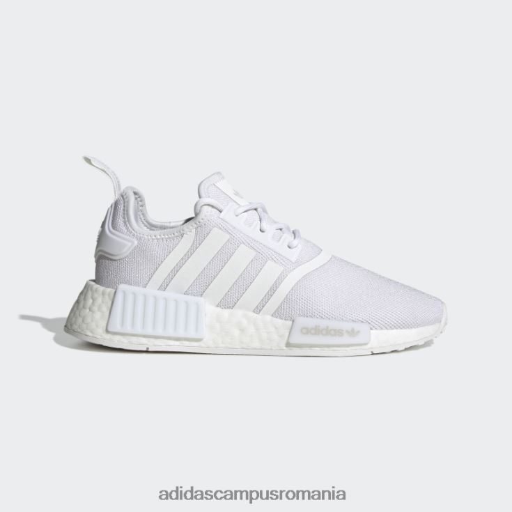 adidas campus romania pantofi eleganti nmd-r1 rafinați gri copii alb/gri J266N224693