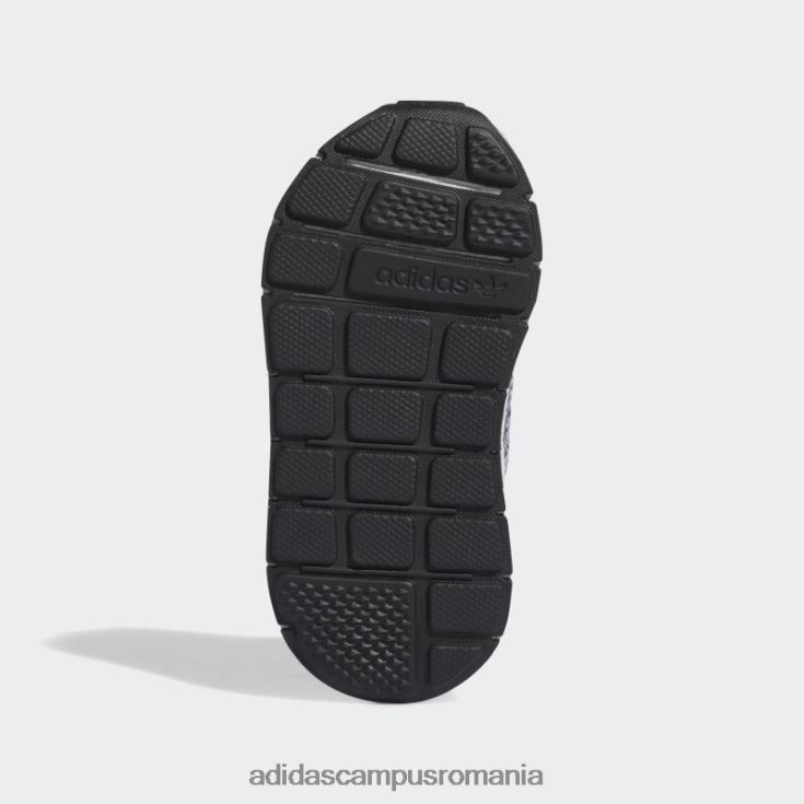 adidas campus romania pantofi hot swift run negri copii alb negru J266N224457