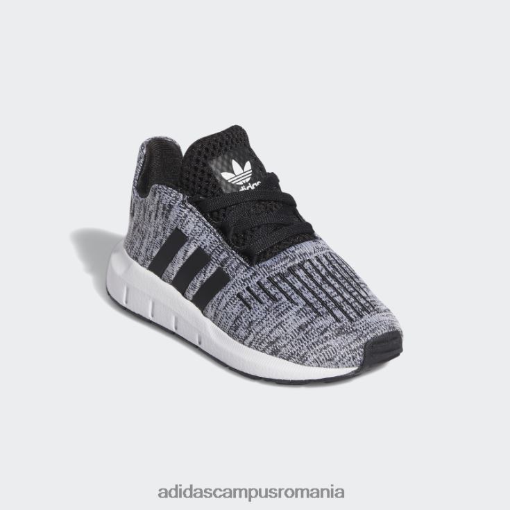 adidas campus romania pantofi hot swift run negri copii alb negru J266N224457