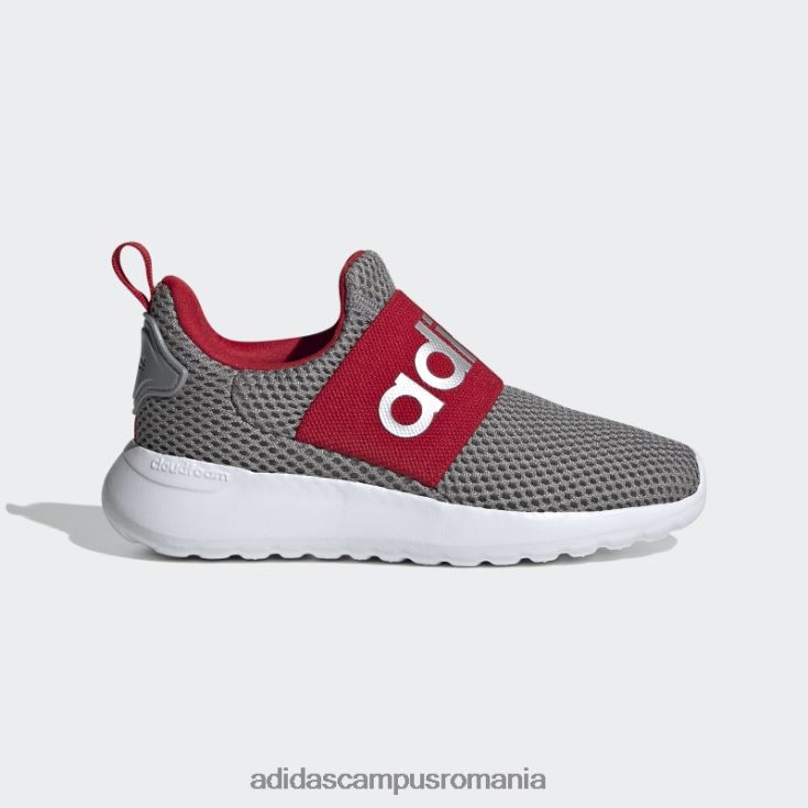 adidas campus romania pantofi lite racer adapt 4.0 gri copii gri/argintiu/stacojiu J266N224512
