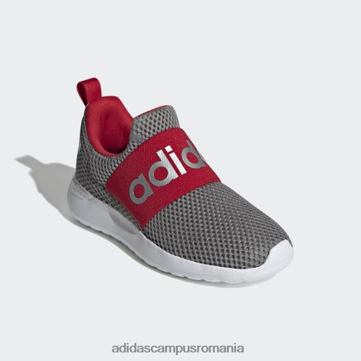 adidas campus romania pantofi lite racer adapt 4.0 gri copii gri/argintiu/stacojiu J266N224512