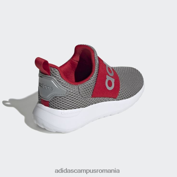 adidas campus romania pantofi lite racer adapt 4.0 gri copii gri/argintiu/stacojiu J266N224512
