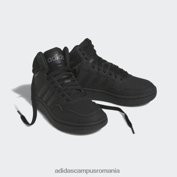 adidas campus romania pantofi mijlocii hoops gri copii gri inchis J266N224937