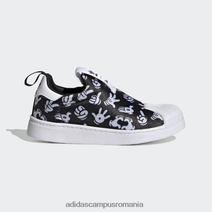 adidas campus romania pantofi negri x disney superstar 360 fierbinți copii alb negru J266N224721