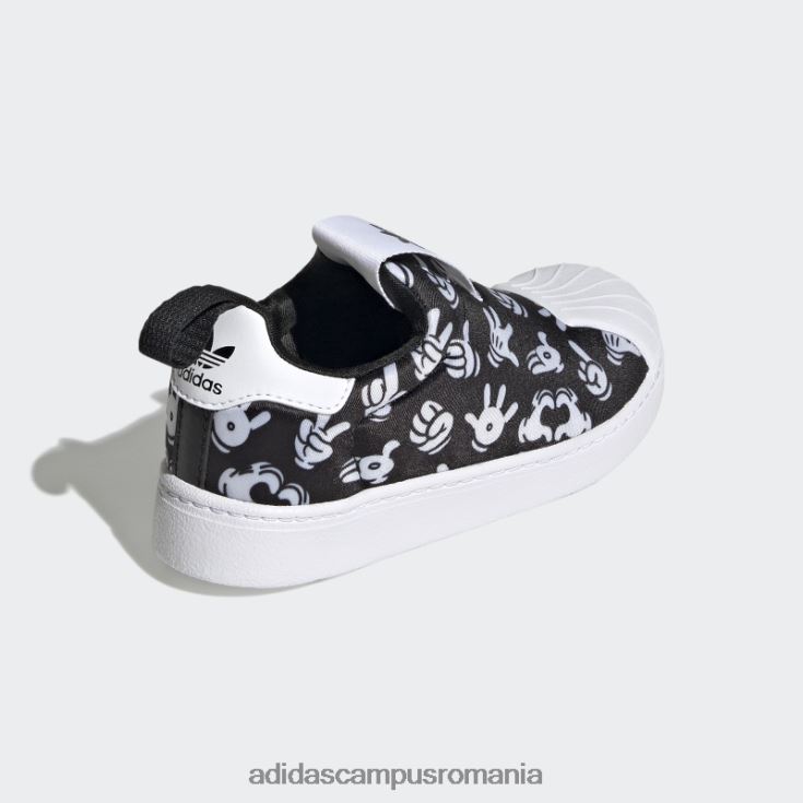 adidas campus romania pantofi negri x disney superstar 360 fierbinți copii alb negru J266N224721