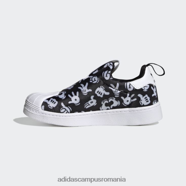 adidas campus romania pantofi negri x disney superstar 360 fierbinți copii alb negru J266N224721