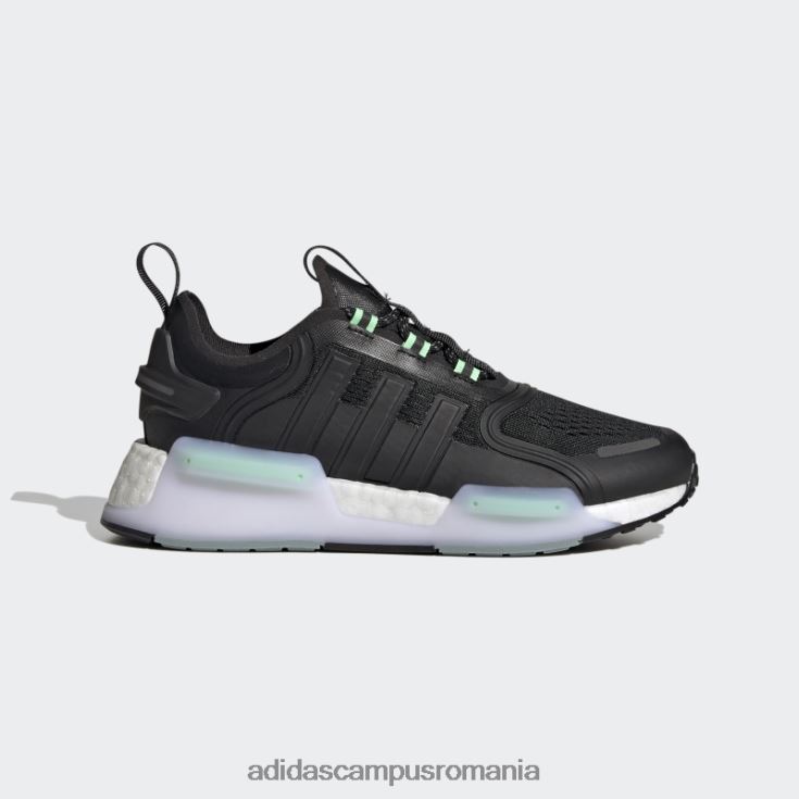 adidas campus romania pantofi nmd-v3 beam green eleganti copii negru/alb/verde fascicul J266N224719