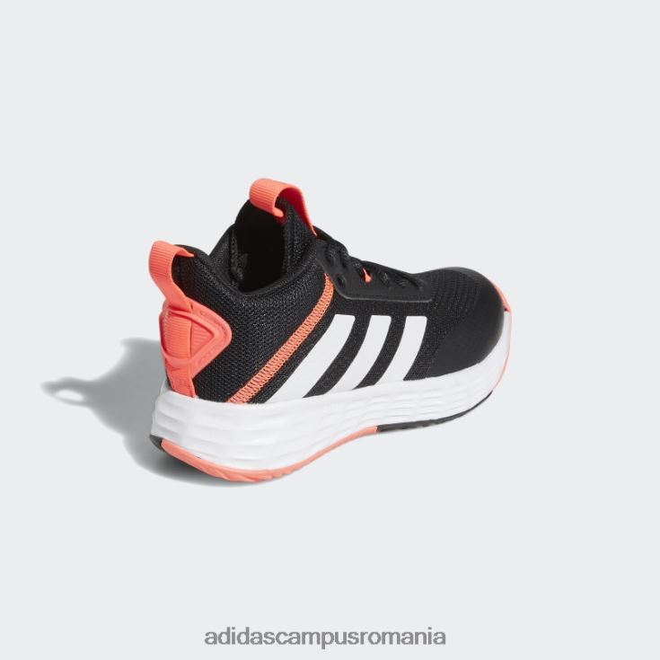 adidas campus romania pantofi ownthegame 2.0 negri copii negru/alb/turbo J266N224733