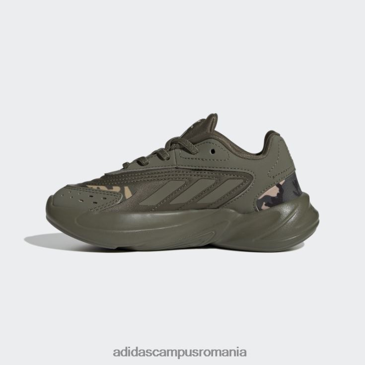 adidas campus romania pantofi ozelia aluminiu stilat copii măslin/aluminiu J266N224699