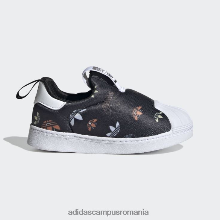 adidas campus romania pantofi portocalii superstar 360 copii negru/alb/portocaliu J266N224740