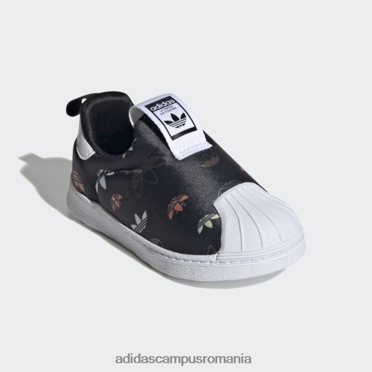 adidas campus romania pantofi portocalii superstar 360 copii negru/alb/portocaliu J266N224740