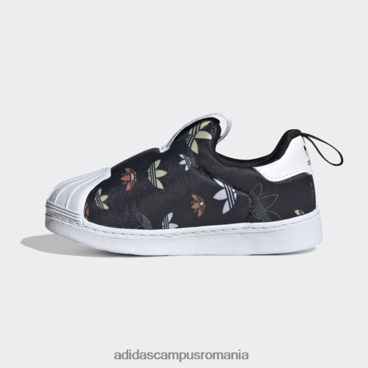 adidas campus romania pantofi portocalii superstar 360 copii negru/alb/portocaliu J266N224740