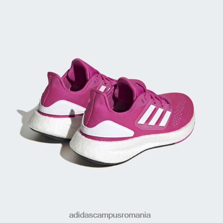 adidas campus romania pantofi pureboost 22 de mentă fierbinte copii fucsia/alb/menta J266N224794
