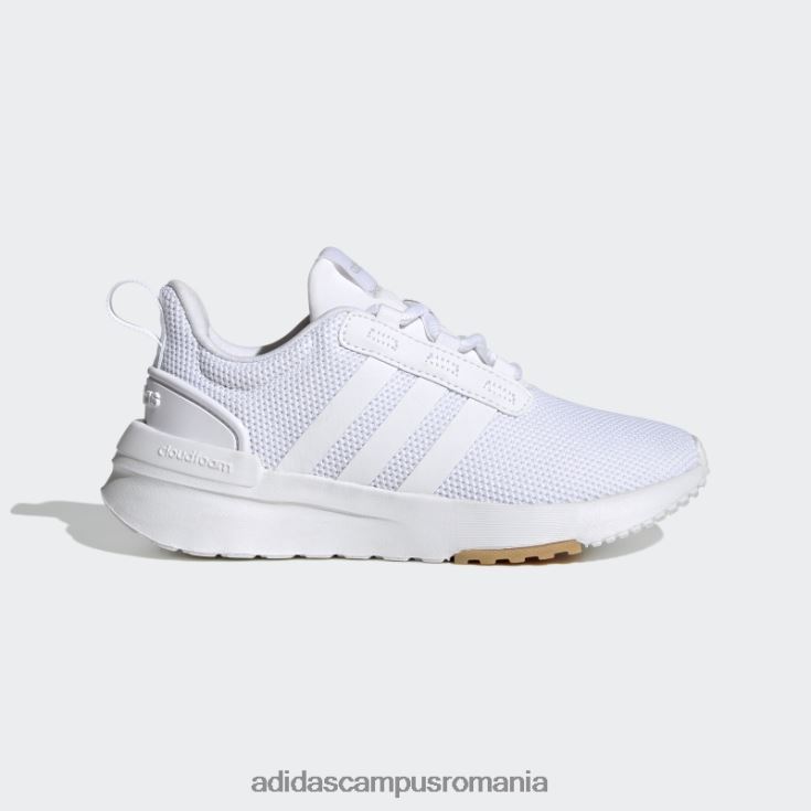 adidas campus romania pantofi racer tr21 gri fierbinte copii alb/gri J266N224462