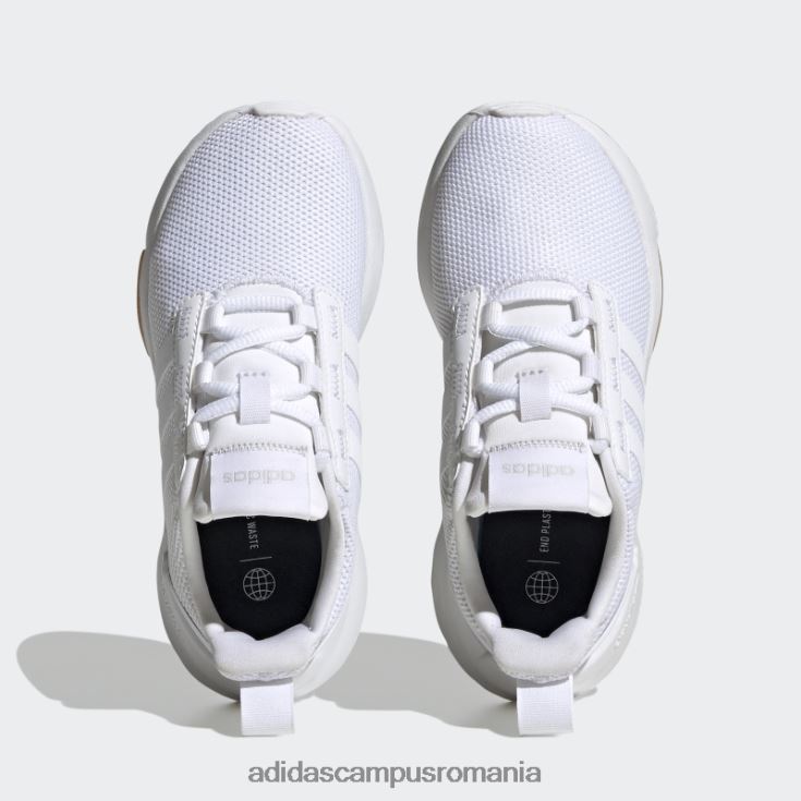 adidas campus romania pantofi racer tr21 gri fierbinte copii alb/gri J266N224462