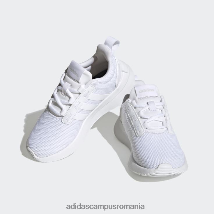 adidas campus romania pantofi racer tr21 gri fierbinte copii alb/gri J266N224462