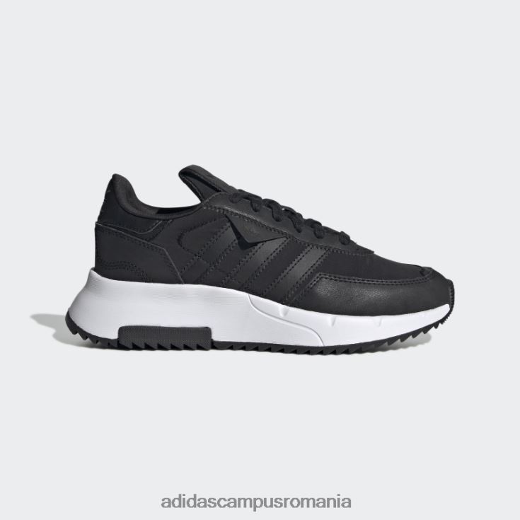 adidas campus romania pantofi retropy f2 negri copii alb negru J266N224644