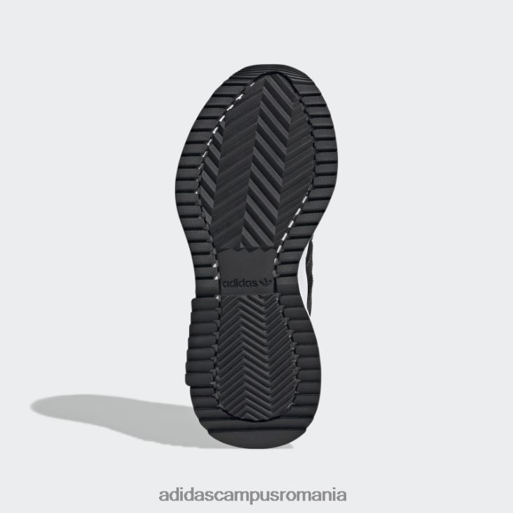 adidas campus romania pantofi retropy f2 negri copii alb negru J266N224644