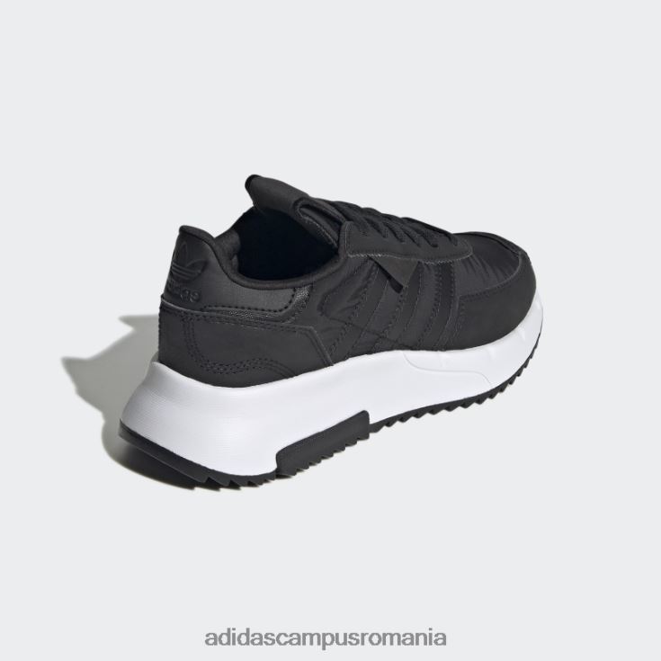 adidas campus romania pantofi retropy f2 negri copii alb negru J266N224644