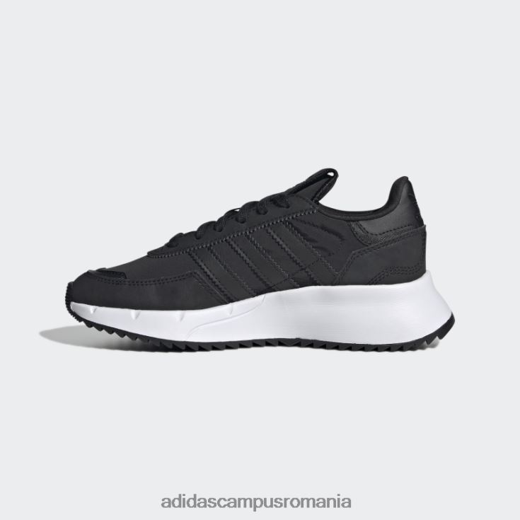 adidas campus romania pantofi retropy f2 negri copii alb negru J266N224644