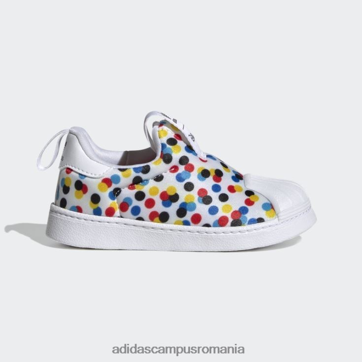adidas campus romania pantofi roșii superstar 360 copii alb/negru/rosu J266N224697