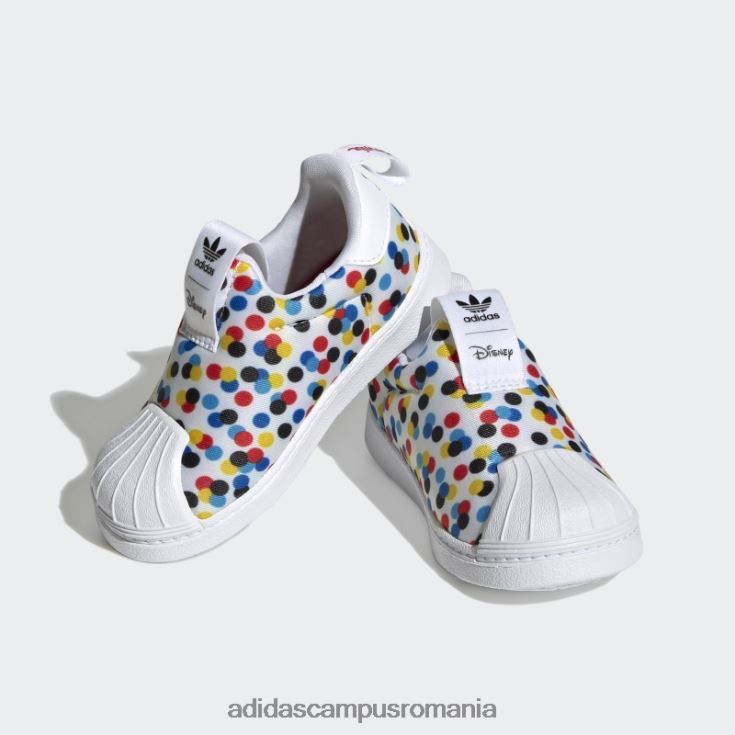 adidas campus romania pantofi roșii superstar 360 copii alb/negru/rosu J266N224697