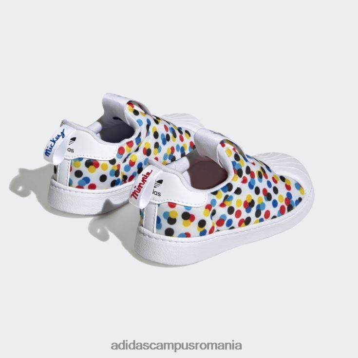 adidas campus romania pantofi roșii superstar 360 copii alb/negru/rosu J266N224697