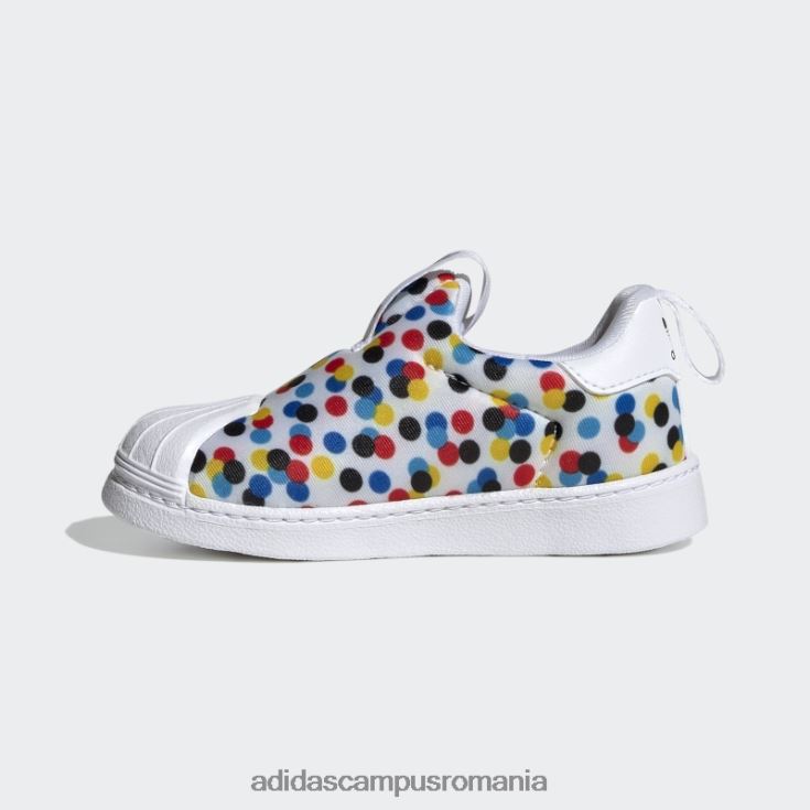 adidas campus romania pantofi roșii superstar 360 copii alb/negru/rosu J266N224697