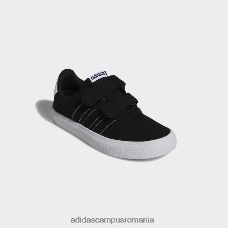 adidas campus romania pantofi skateboard vulcraid3r negri copii alb negru J266N224805