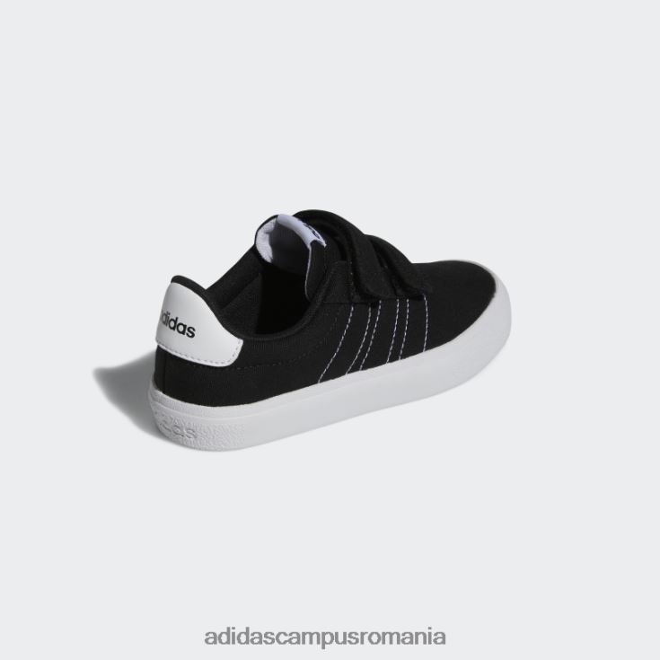 adidas campus romania pantofi skateboard vulcraid3r negri copii alb negru J266N224805