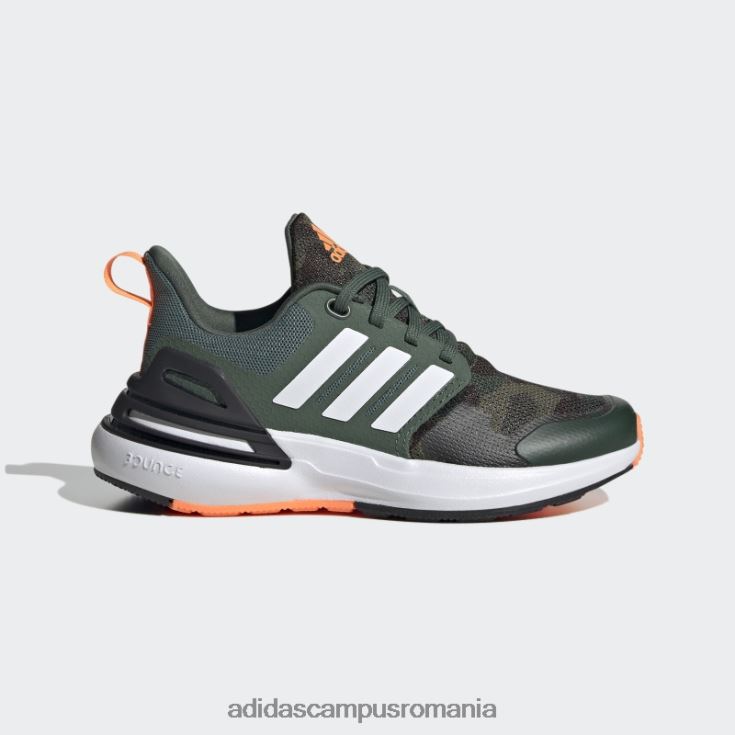 adidas campus romania pantofi sport din dantela de oxid verde rapidasport bounce copii oxid verde/alb/portocaliu J266N224670
