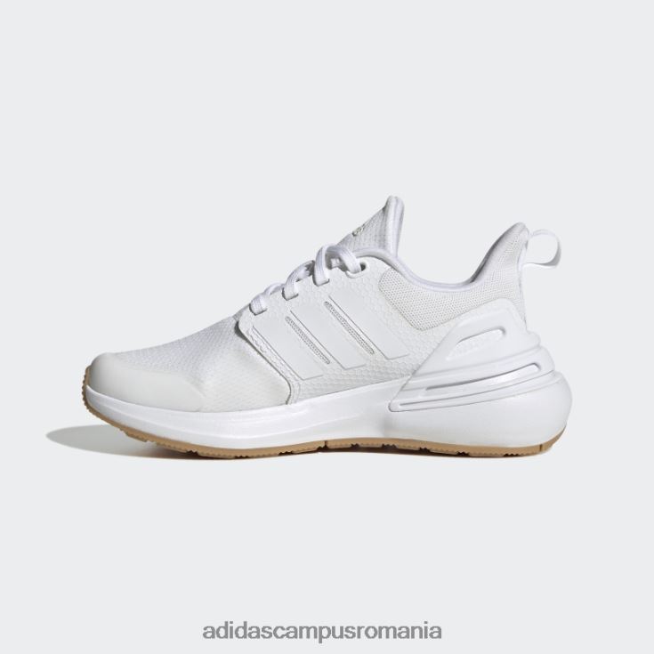 adidas campus romania pantofi sport din dantela rapidasport bounce alb copii alb J266N224926