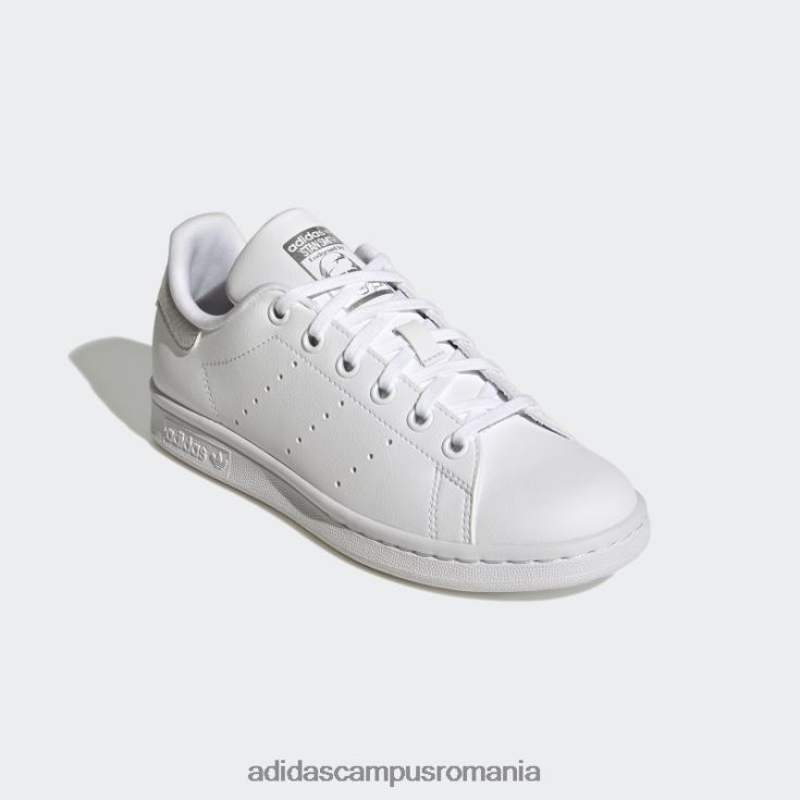 adidas campus romania pantofi stan smith argintii eleganti copii alb/gri/argintiu J266N224612