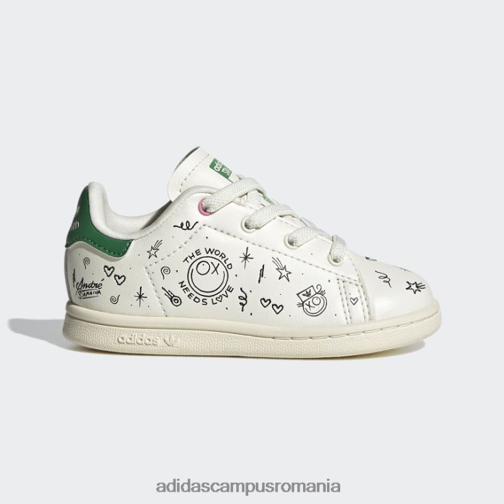 adidas campus romania pantofi stan smith eleganti negri copii alb negru J266N224494
