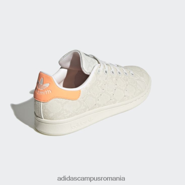 adidas campus romania pantofi stan smith fierbinți portocaliu copii alb/portocaliu fascicul J266N224664