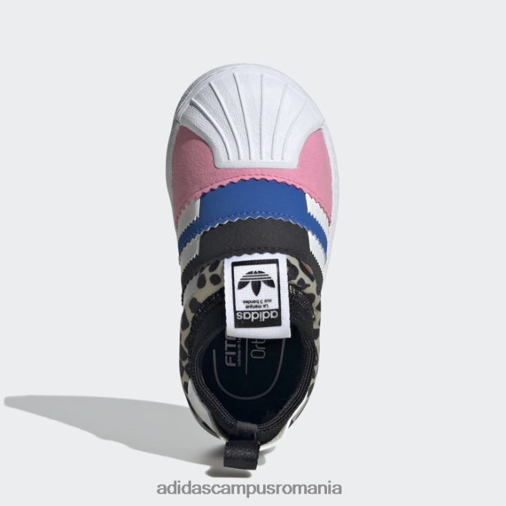 adidas campus romania pantofi superstar 360 2.0 twist adidas negri copii negru/alb/roz J266N224732