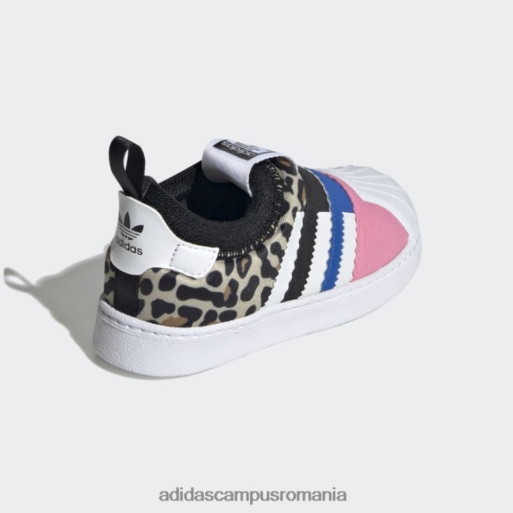 adidas campus romania pantofi superstar 360 2.0 twist adidas negri copii negru/alb/roz J266N224732