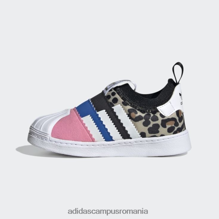 adidas campus romania pantofi superstar 360 2.0 twist adidas negri copii negru/alb/roz J266N224732