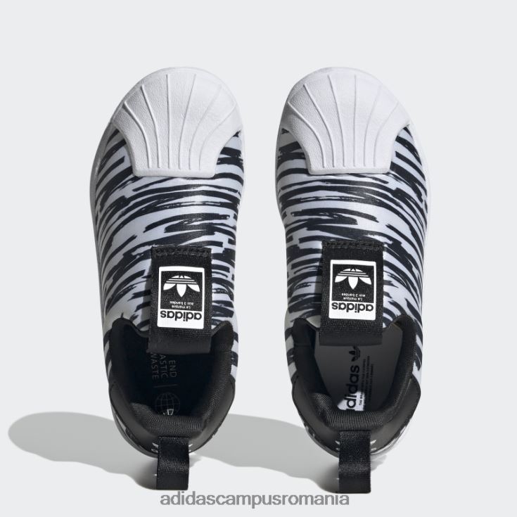 adidas campus romania pantofi superstar 360 alb fashion copii alb negru J266N224722