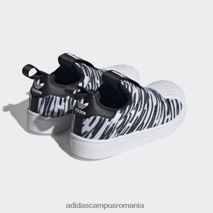 adidas campus romania pantofi superstar 360 alb fashion copii alb negru J266N224722