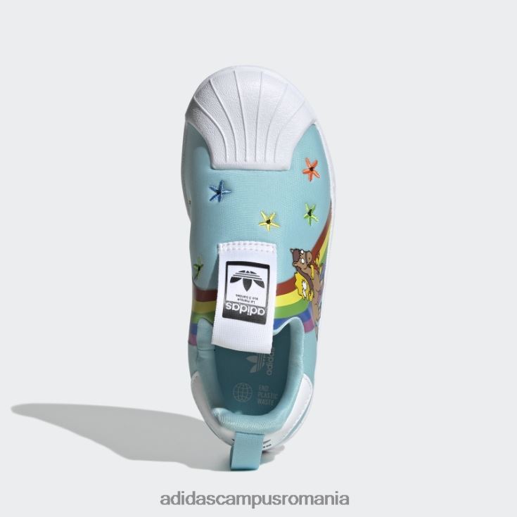 adidas campus romania pantofi superstar 360 negri copii alb negru J266N224692