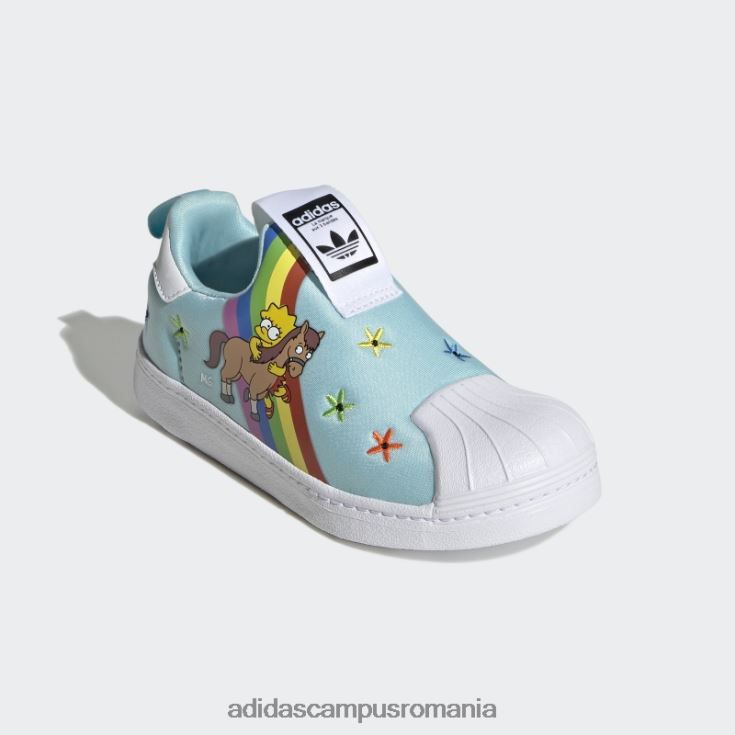 adidas campus romania pantofi superstar 360 negri copii alb negru J266N224692