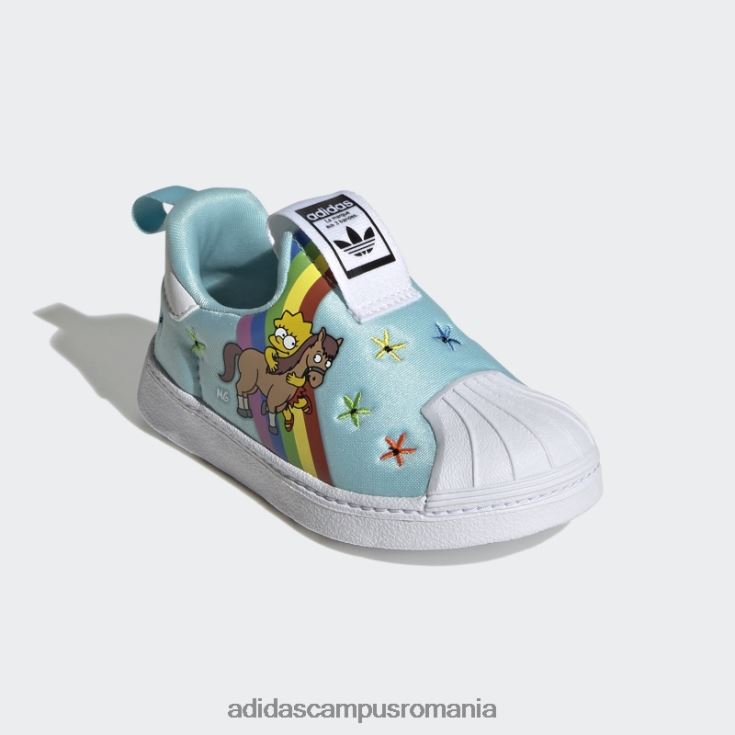 adidas campus romania pantofi superstar 360 negri eleganti copii alb negru J266N224686