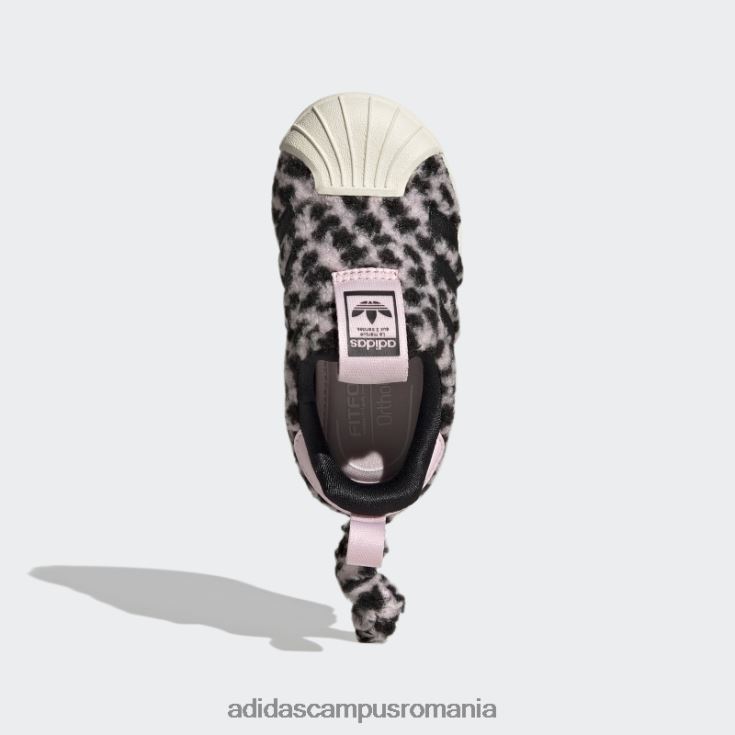 adidas campus romania pantofi superstar 360 roz copii roz/alb/negru J266N224700