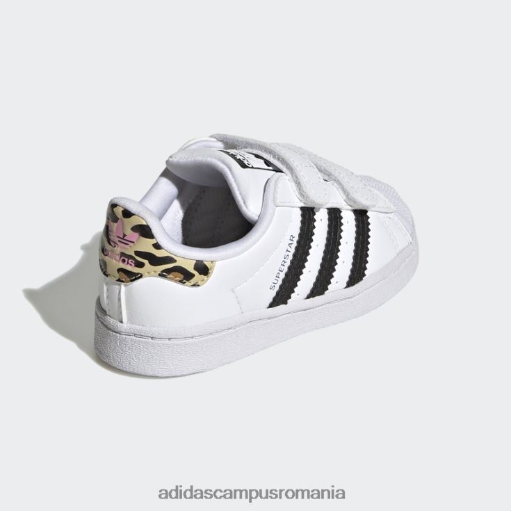adidas campus romania pantofi superstar albaștri la modă copii alb/negru/albastru J266N224792