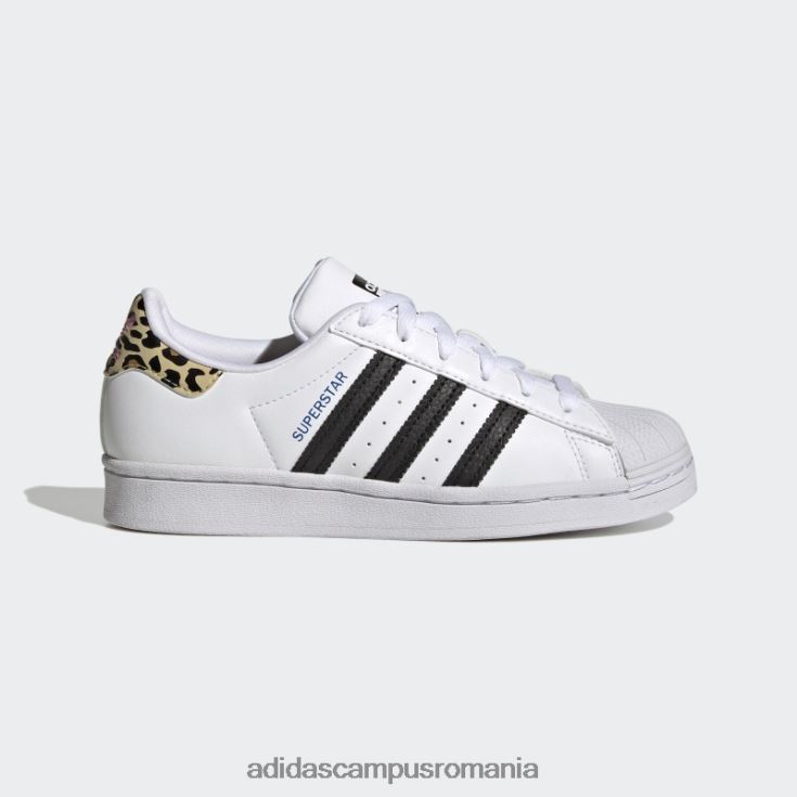 adidas campus romania pantofi superstar albastri fierbinți copii alb/negru/albastru J266N224784