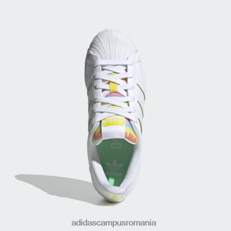 adidas campus romania pantofi superstar beam green copii alb/grinda verde J266N224741