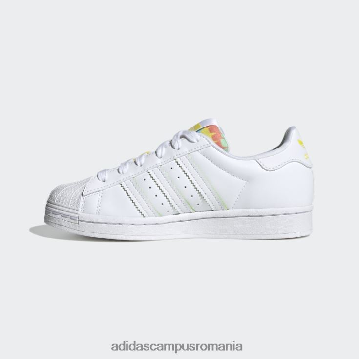 adidas campus romania pantofi superstar beam green copii alb/grinda verde J266N224741