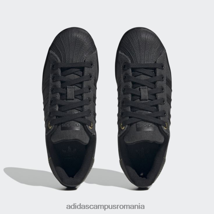 adidas campus romania pantofi superstar din carbon copii carbon/negru/auriu metalic J266N224449