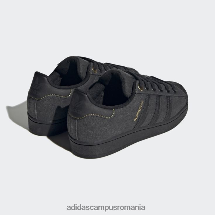 adidas campus romania pantofi superstar din carbon copii carbon/negru/auriu metalic J266N224449